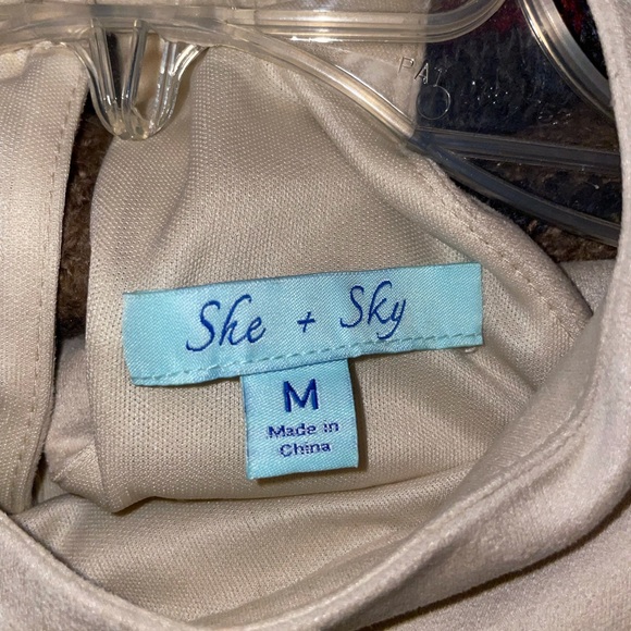 Suede Halter Top - Picture 4 of 4